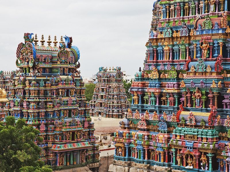 درباره معبد میناکشی در مادوری هند چه می‌دانید؟