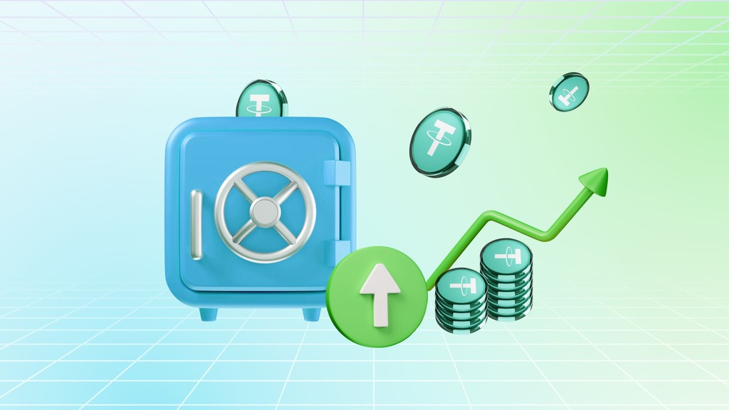 سود دلاری با استیکینگ تتر